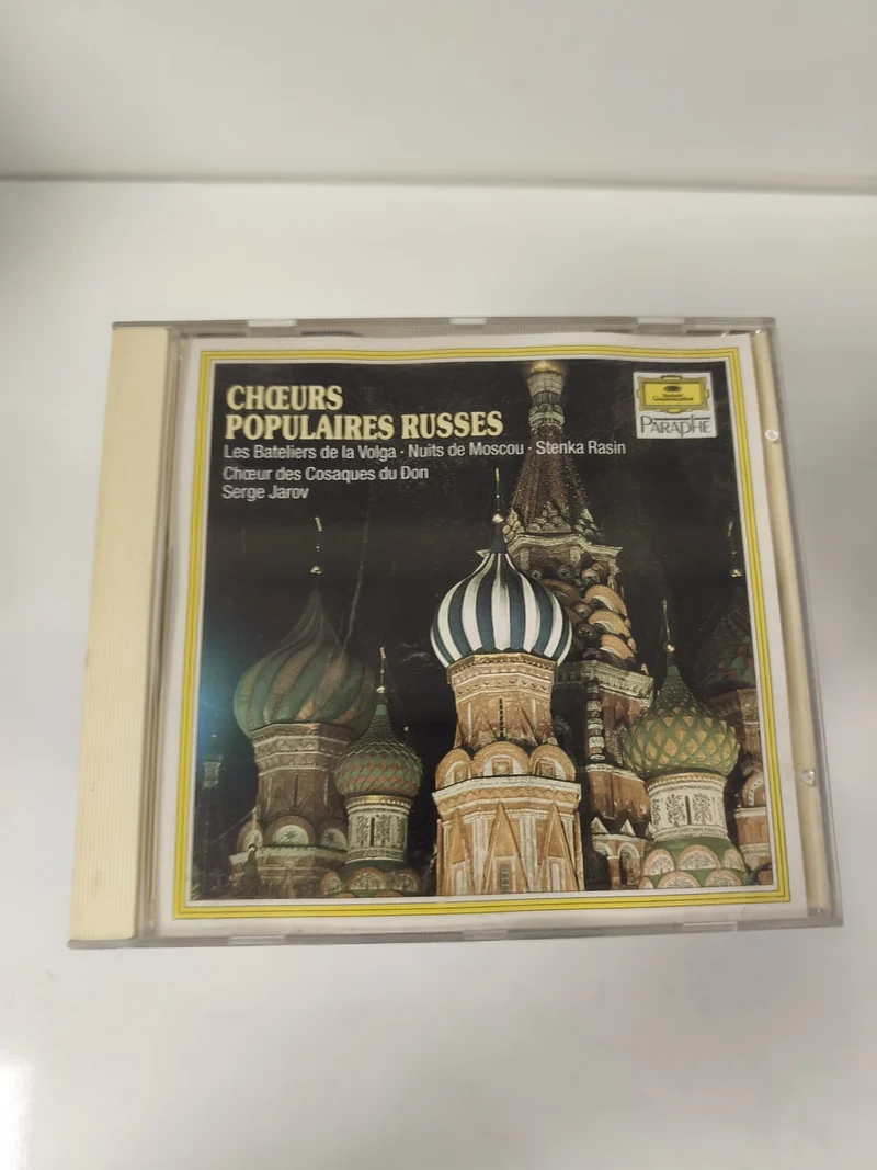 CD Ch?urs Populaires Russes Serge Jaroff ? Ch?ur des Cosaques du Don
