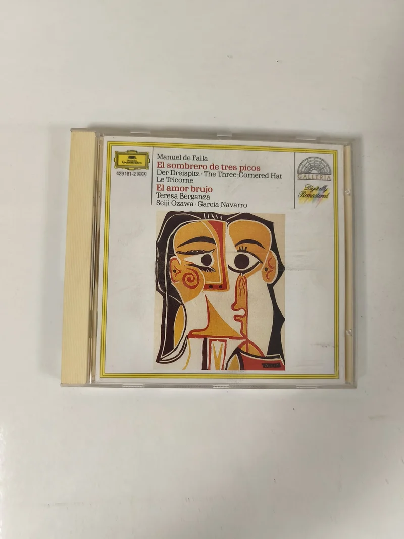 CD Manuel de Falla El sombrero de tres picos / El amor brujo Teresa Berganza