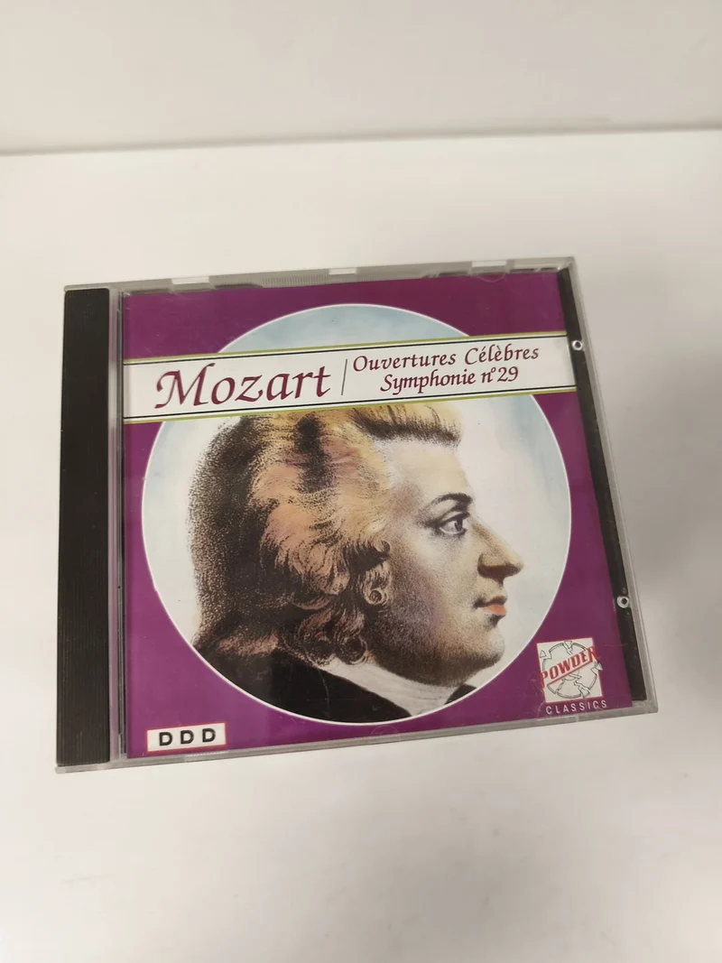CD Mozart Ouvertures Célèbres Symphonie n°29 Boîtier Violet Musique Classique