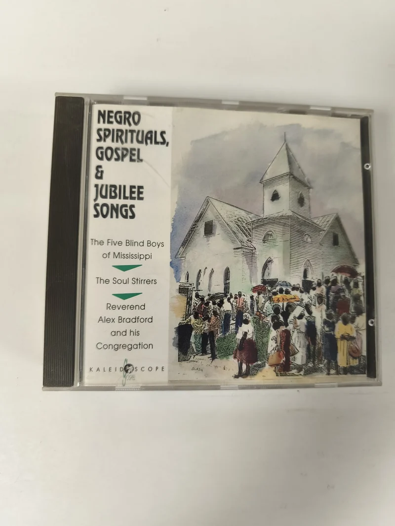 CD Negro Spirituals Gospel Jubilee Songs Five Blind Boys Soul Stirrers