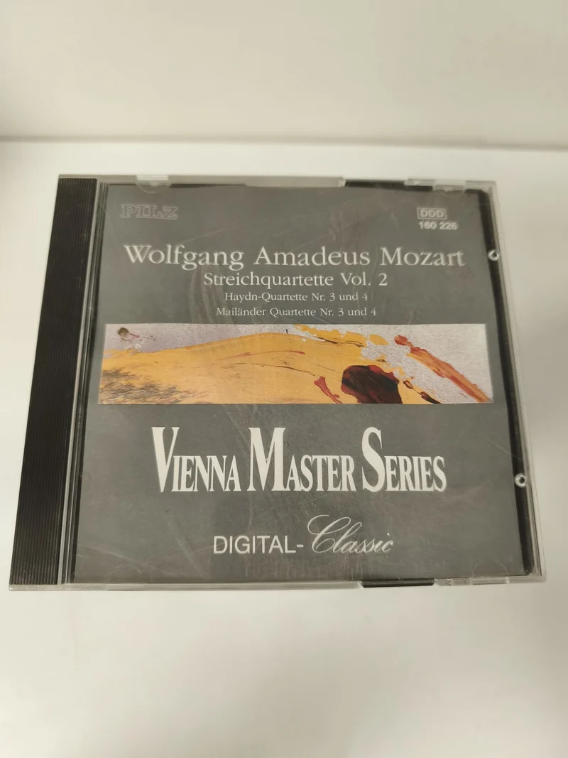 CD Mozart Quatuors à cordes Vol.2 Vienna Master Series Pilz Classique