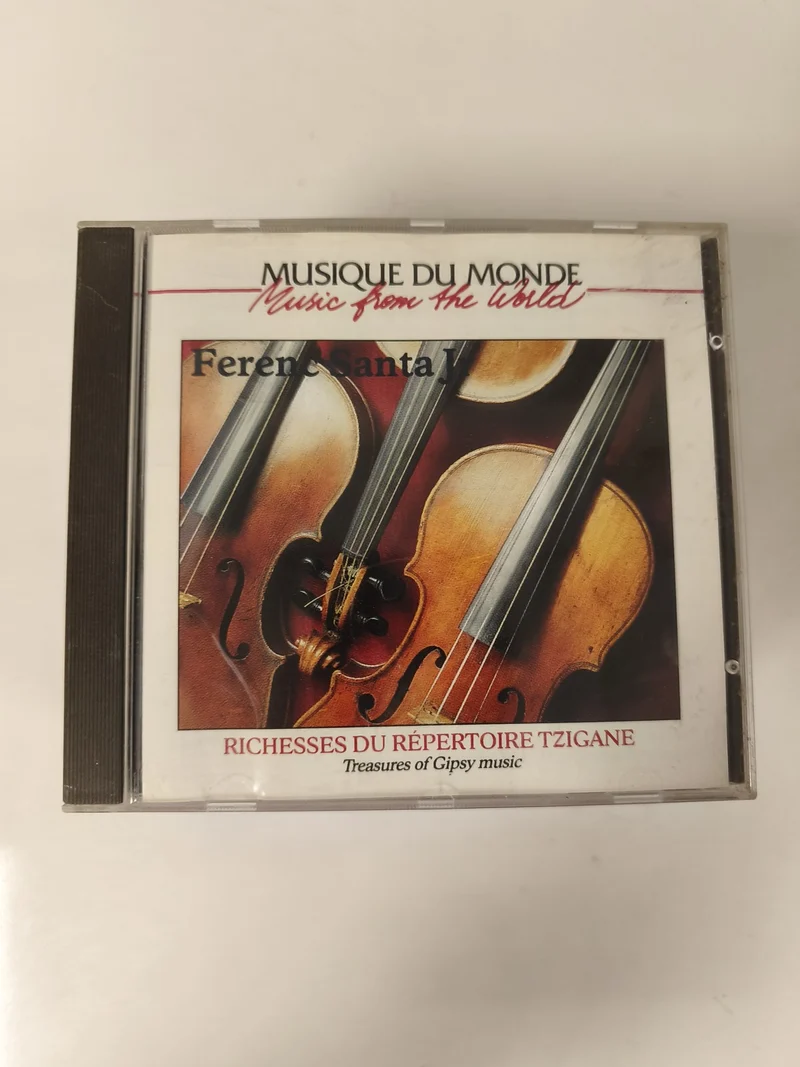 CD Musique du Monde Ferenc Santa Richesses Répertoire Tzigane Gipsy