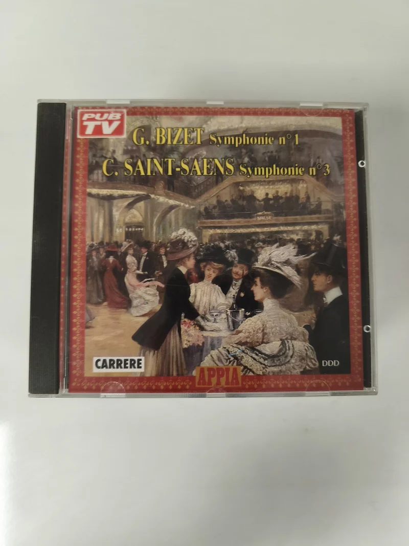 CD Bizet Symphonie n°1 Saint-Saëns Symphonie n°3 Carrere Appia DDD
