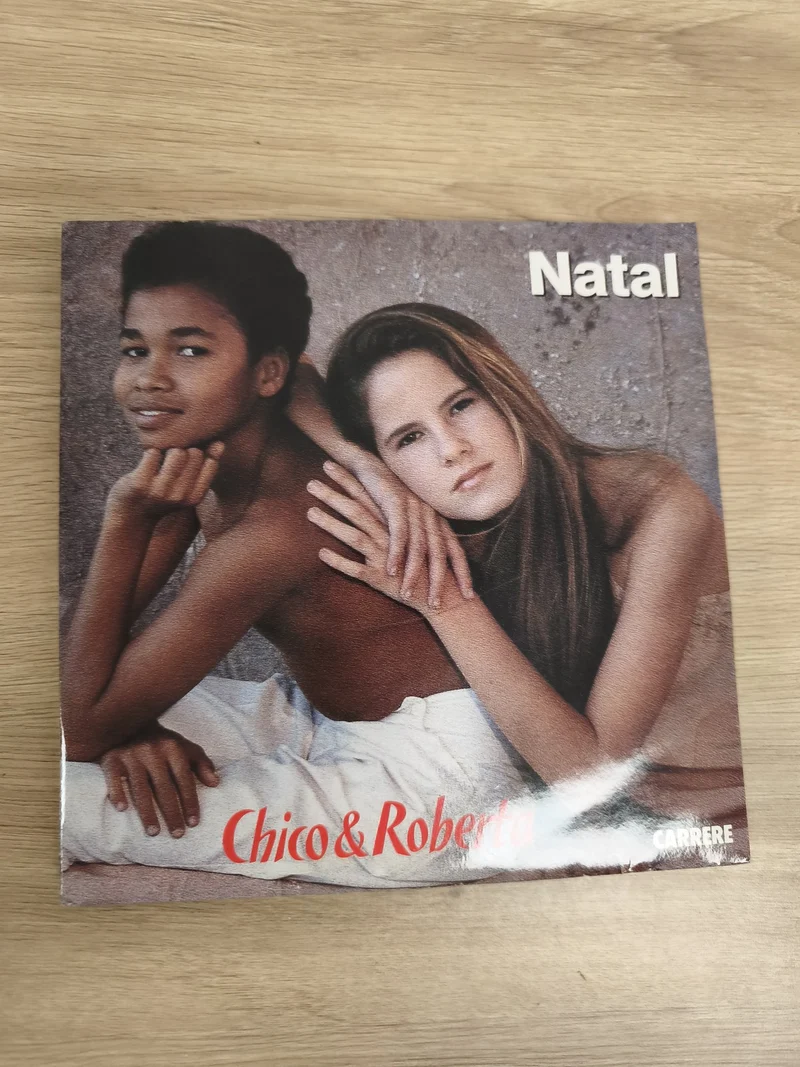 Vinyle 45T Chico & Roberta Natal pochette couleur Carrere état d'occasion