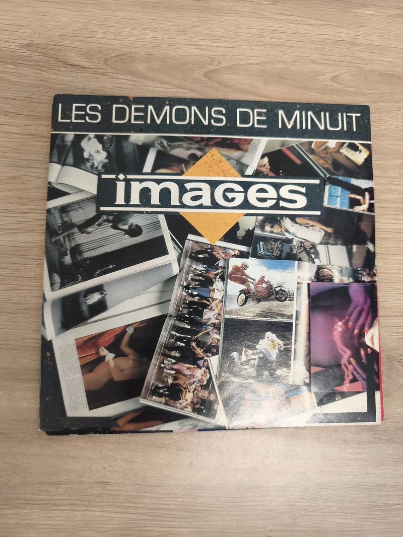 Vinyle 45 tours Images Les Démons de Minuit pochette illustrée d'occasion (Ref 2