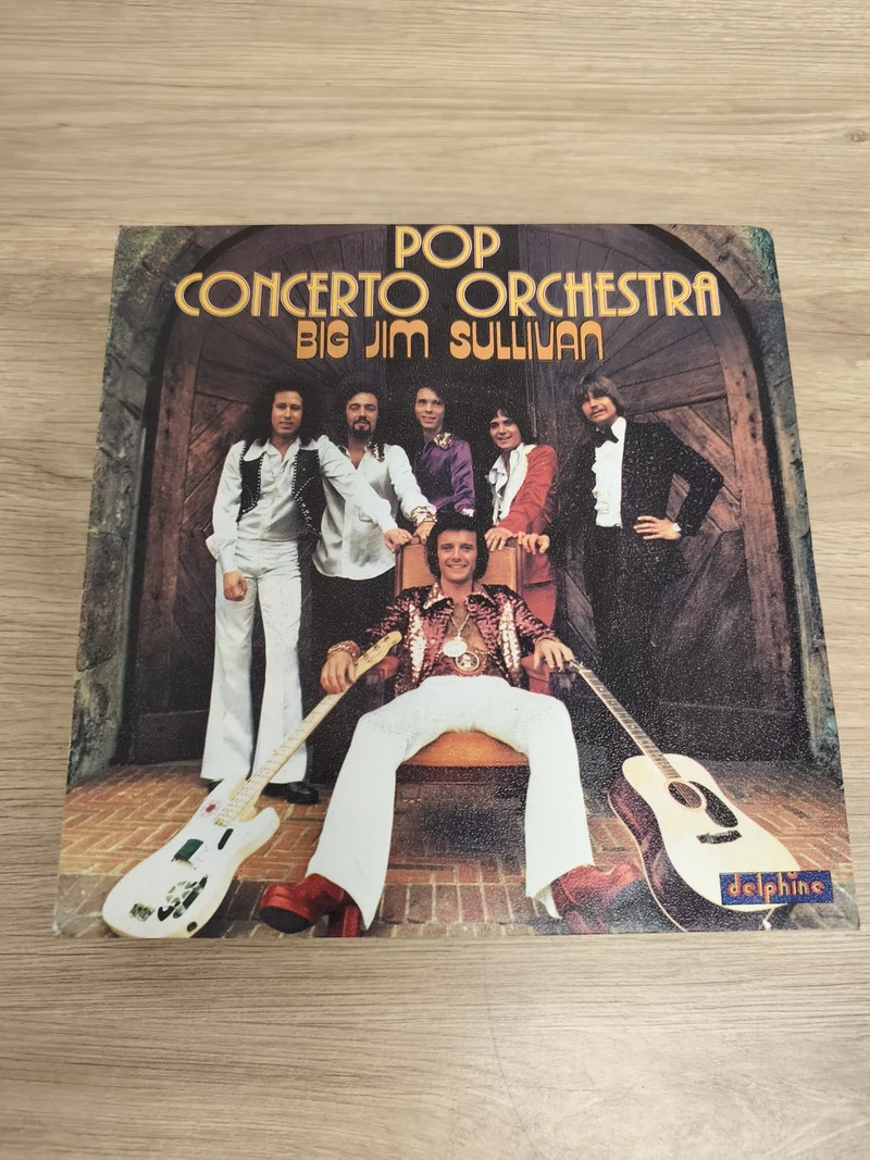 Vinyle 45T Pop Concerto Orchestra Big Jim Sullivan pochette photo couleur (Ref 2