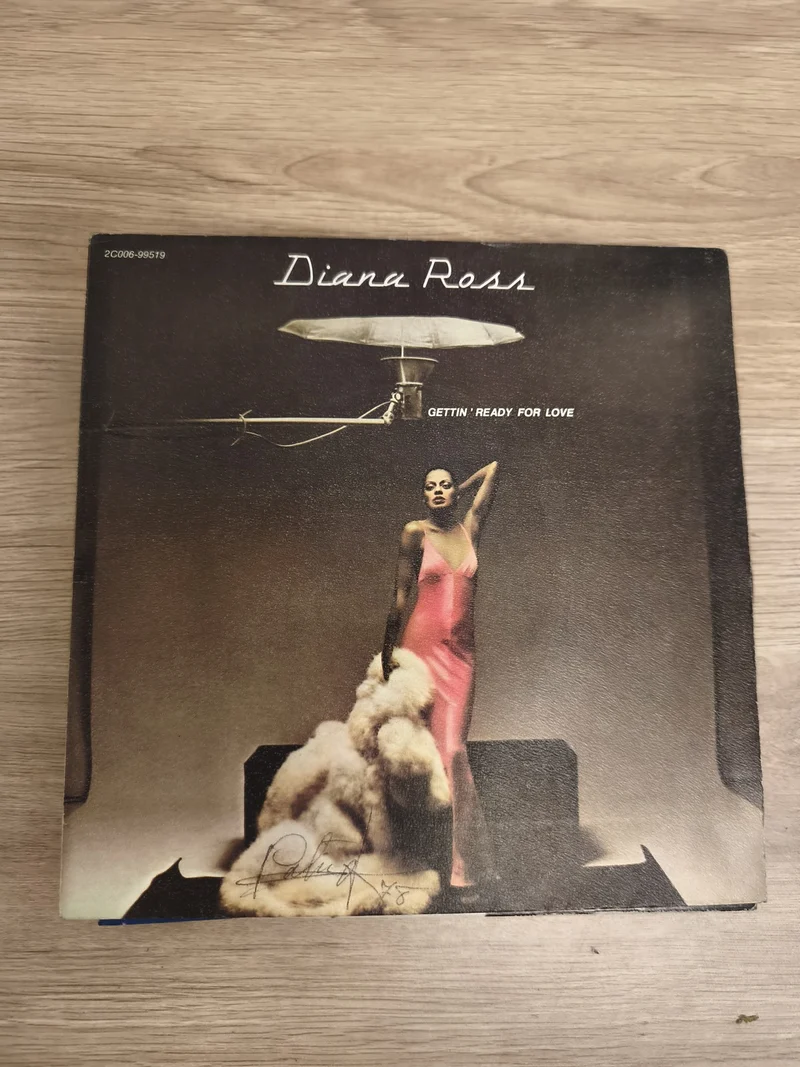 Vinyle 45 tours Diana Ross Gettin? Ready For Love pochette photo couleur (Ref 2)