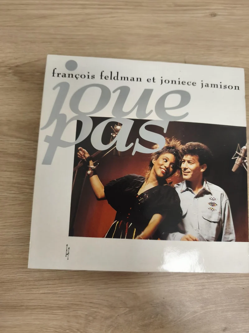 Vinyle 45 tours François Feldman Joniece Jamison Joue Pas pochette photo couleur