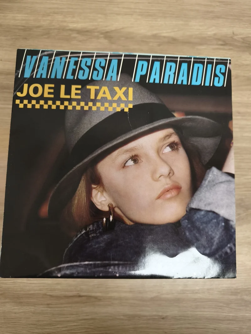 Vinyle 45T Vanessa Paradis Joe le Taxi pochette originale état d'occasion