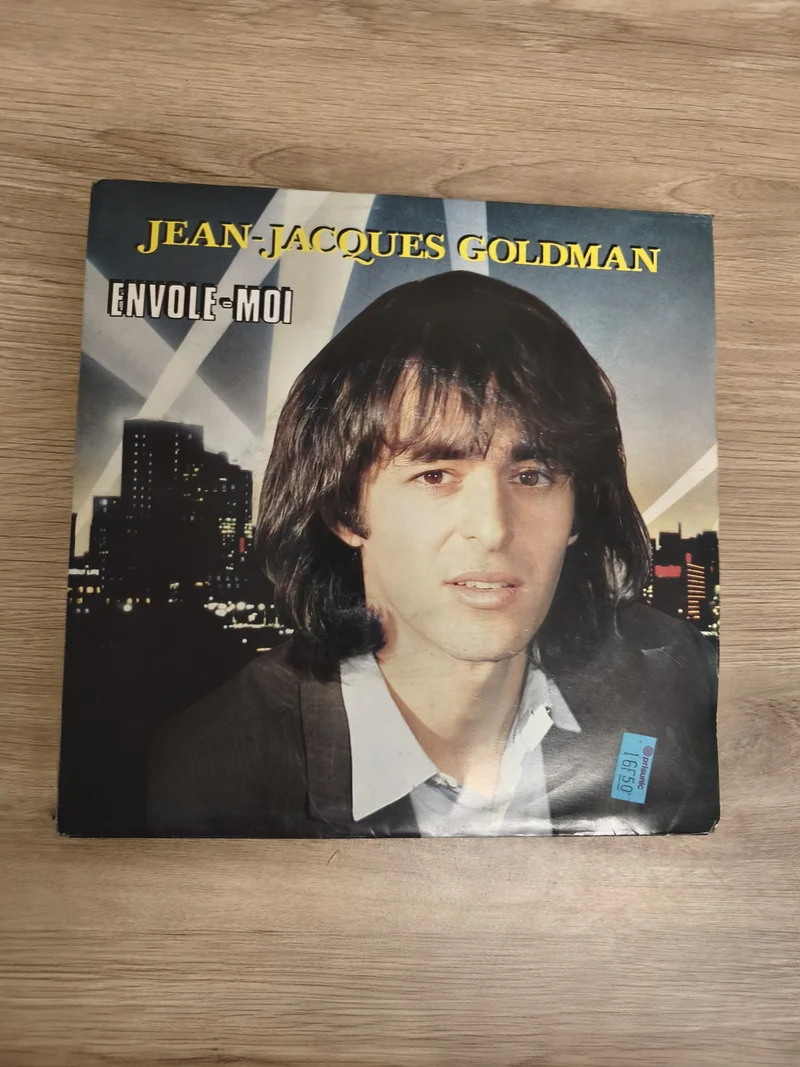 Jean-Jacques Goldman Envole-moi 45 tours vinyle pochette originale
