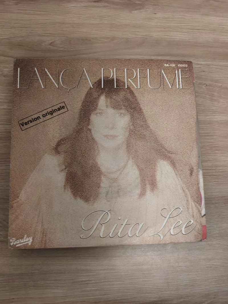 Vinyle 45 tours Rita Lee Lança Perfume Barclay version originale pochette