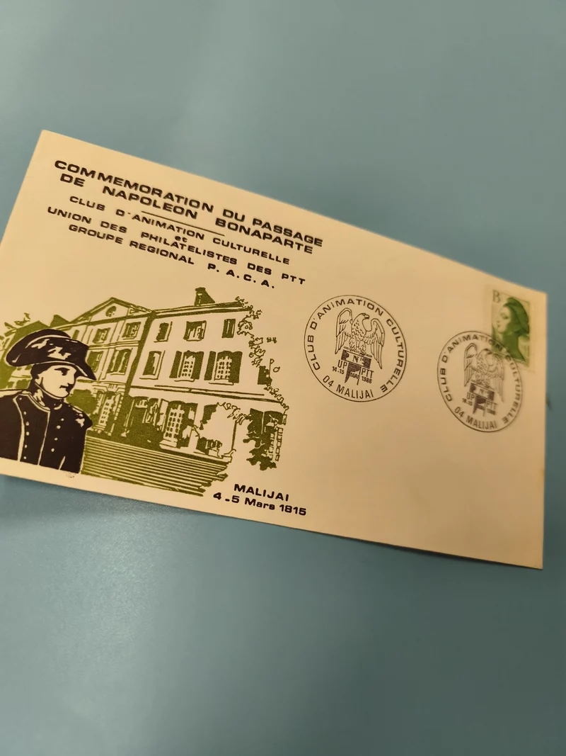 Enveloppe FDC premier jour Napoléon Bonaparte Mali Jai 1815 timbre vert