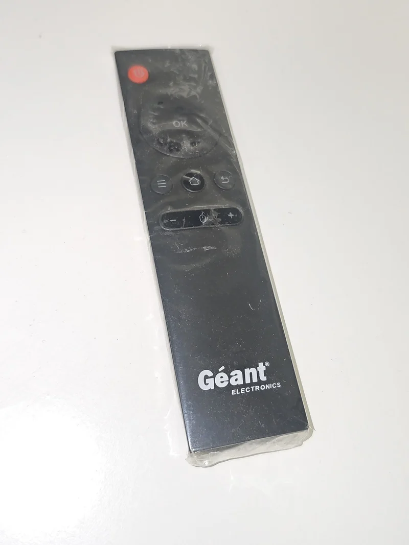 Télécommande Geant Electronics originale pour appareils multimédias universelle