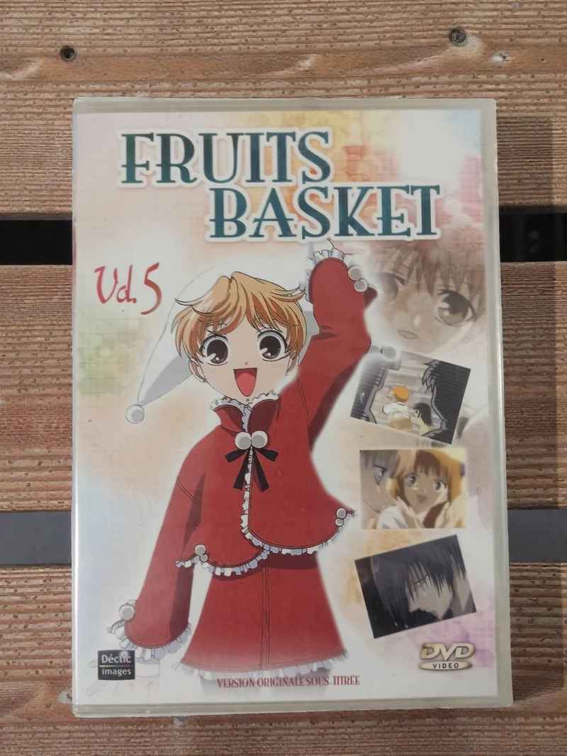DVD neuf Fruits Basket Vol 5 animé japonais, édition française sous blister