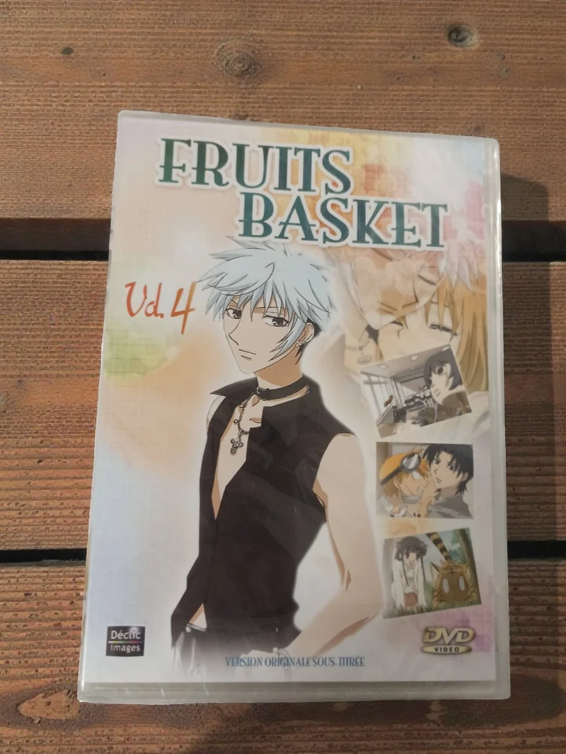 DVD animé Fruits Basket Vol 4 neuf sous blister édition française