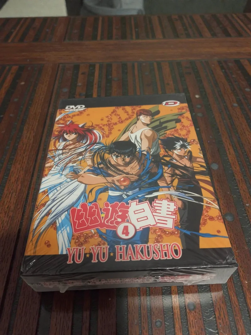 Coffret DVD anime Yu Yu Hakusho 4 neuf sous blister série complète VF japonais