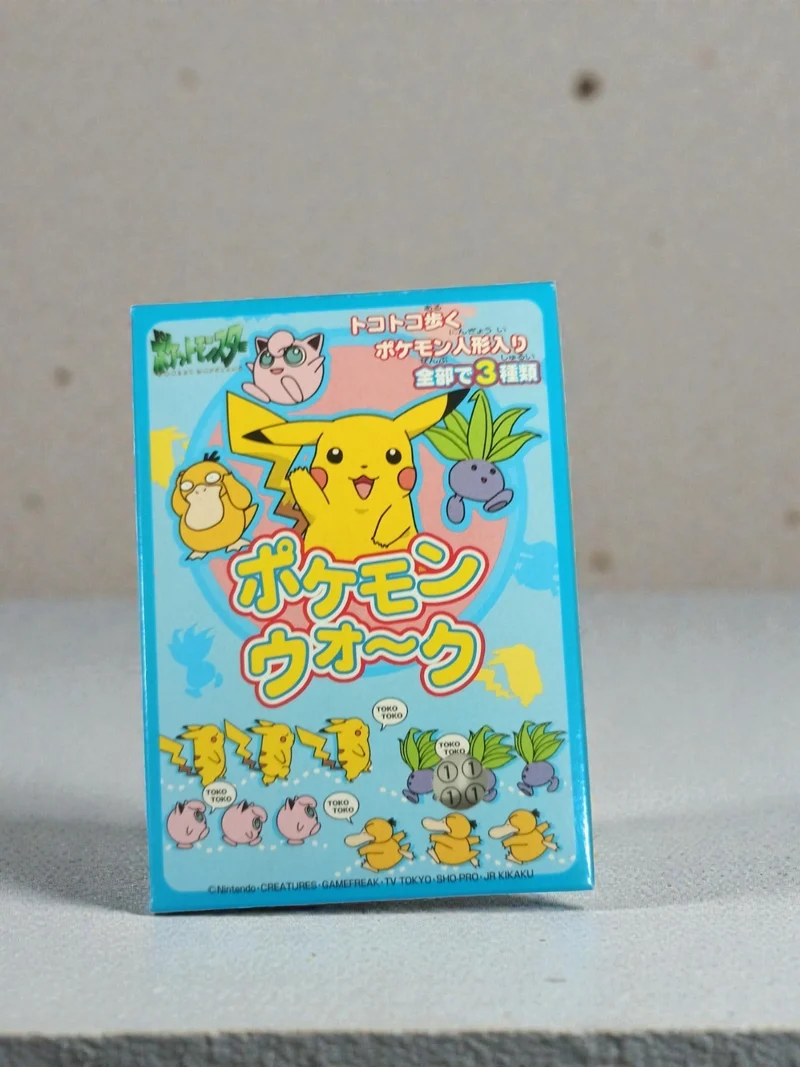 Figurine Pokémon Walk scellée Pikachu Psykokwak Oddish Nintendo Japon