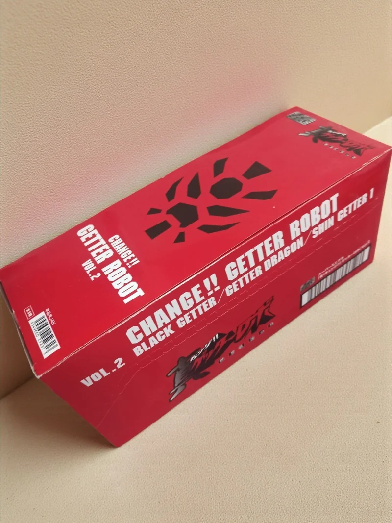 Bandai Getter Robot Armageddon Vol.2 Super Mini-Pla, boîte rouge, d'occasion