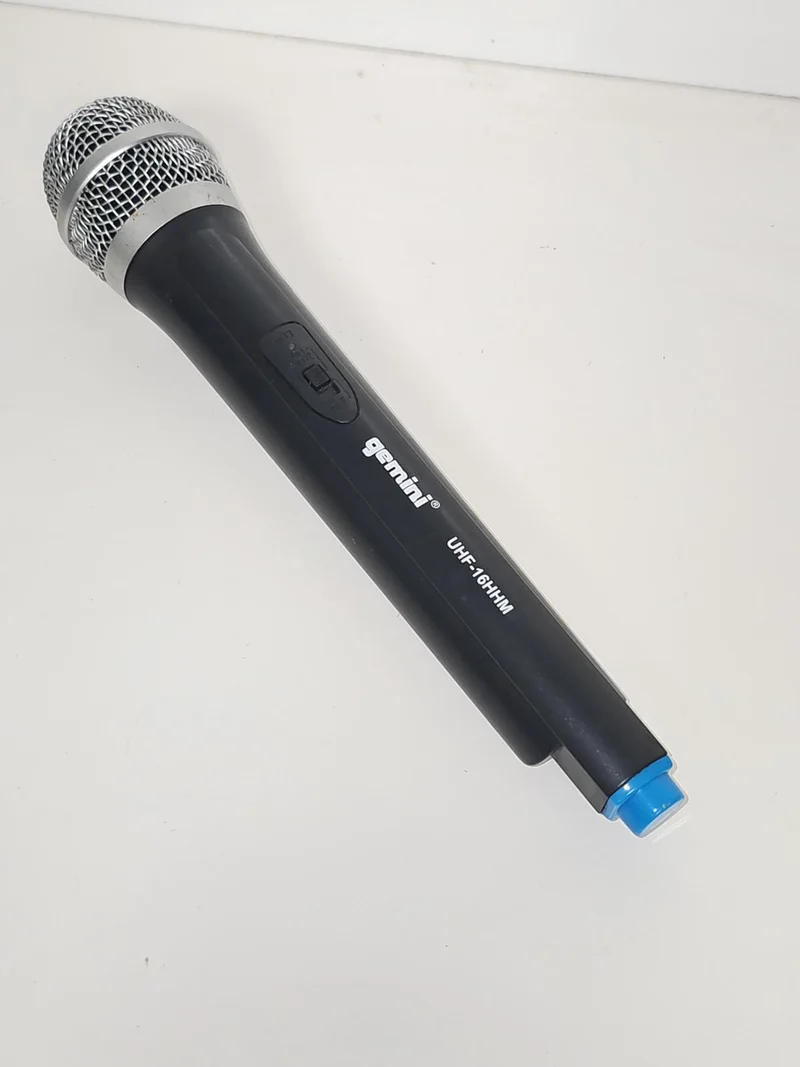 Micro vintage Gemini UHF-16HHM ancien sans fil rare collection audio rétro