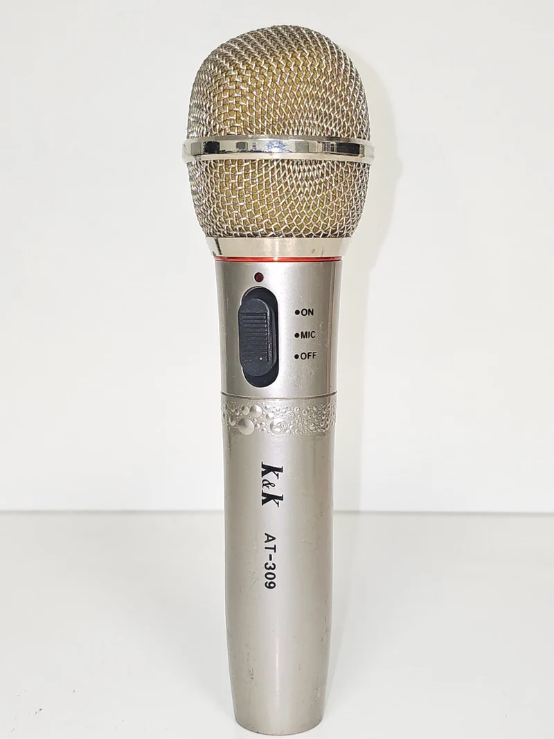 Micro vintage K&K AT-309 ancien rétro rare, collection audio, occasion