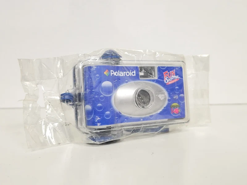Appareil photo Polaroid rétro étanche Fun Shooter neuf scellé ancien collection