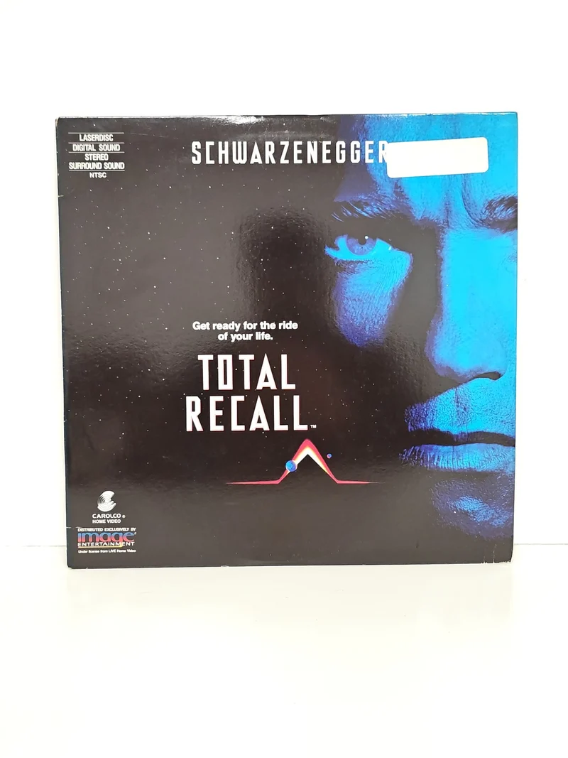 Laserdisc Total Recall film science-fiction édition originale format vidéo disqu