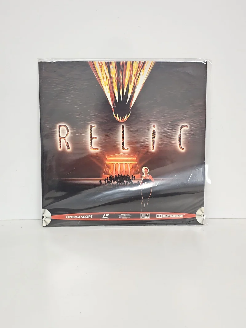 Laserdisc Relic film science-fiction thriller version originale PAL occasion