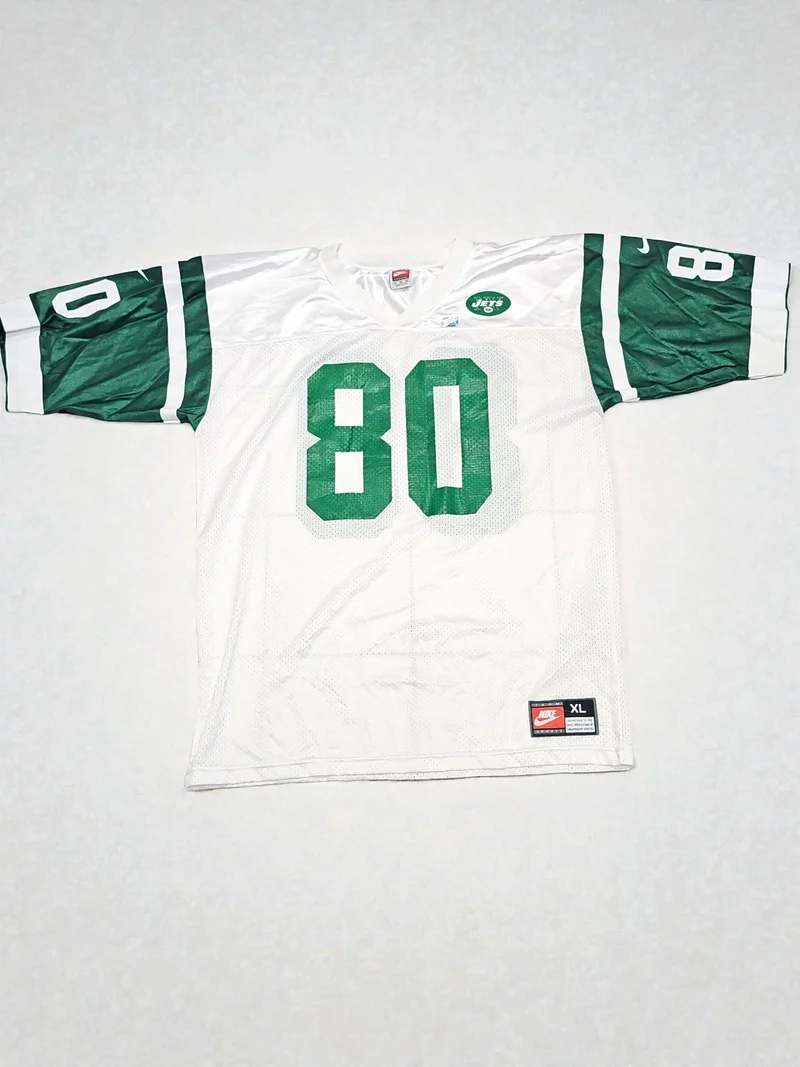Maillot rétro Nike NFL New York Jets Wayne Chrebet XL ancien jersey collection