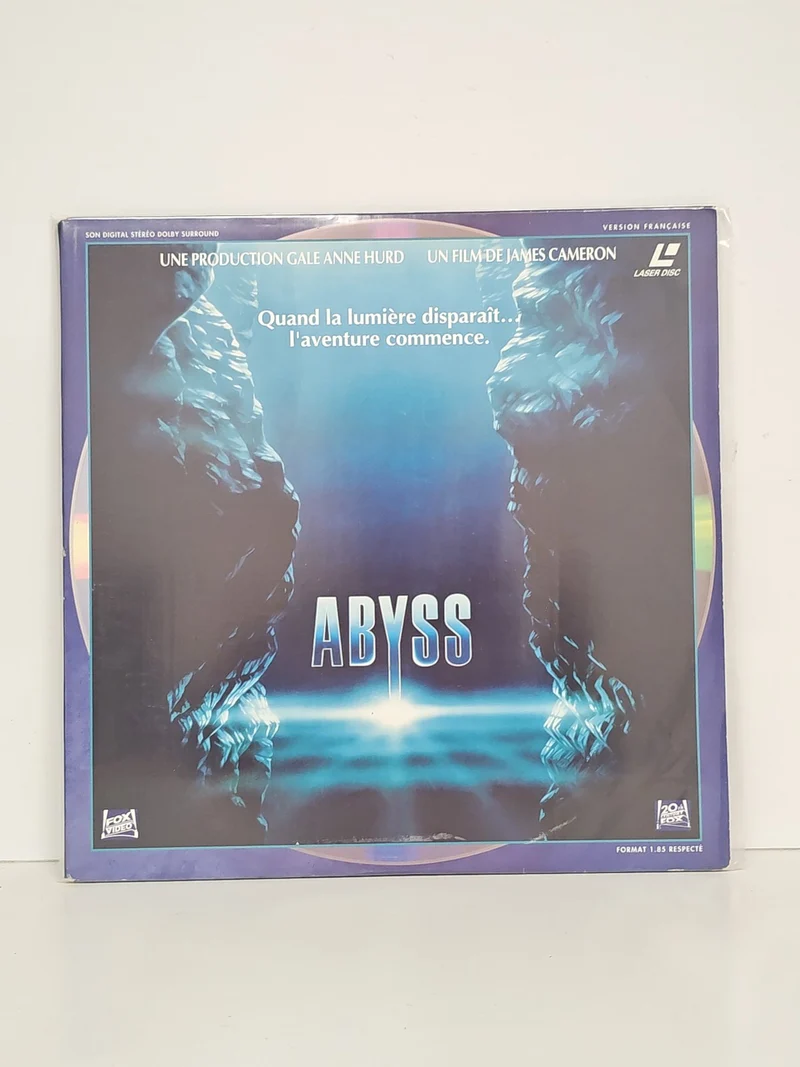 Laserdisc Abyss film science-fiction édition originale VF PAL occasion