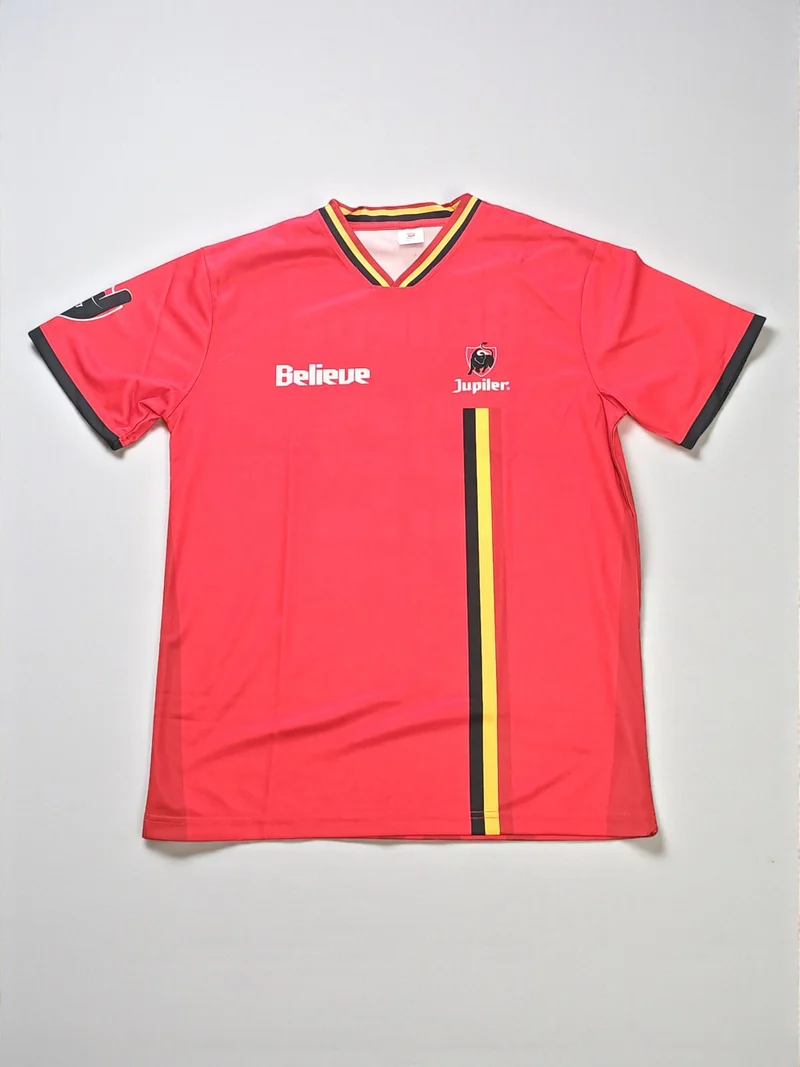 Maillot football Believe Red Devils Jupiler Qatar 2022 supporter Belgique M