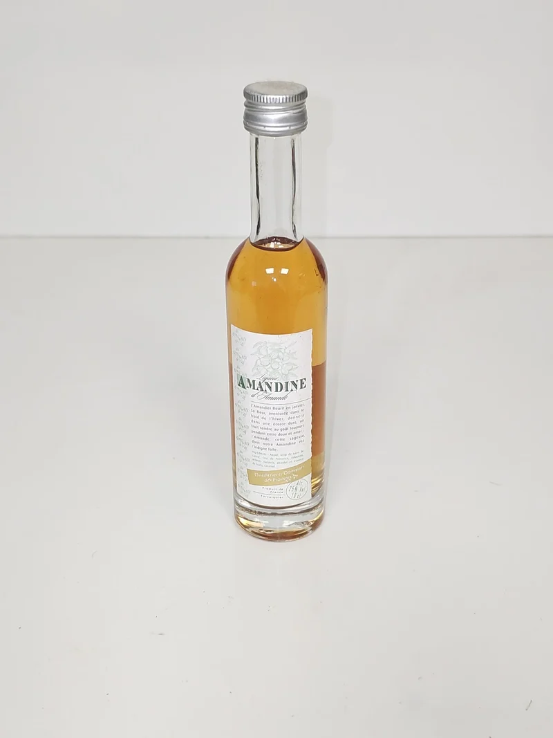 Vintage mignonnette ancienne liqueur Amandine rétro collection spiritueux rare