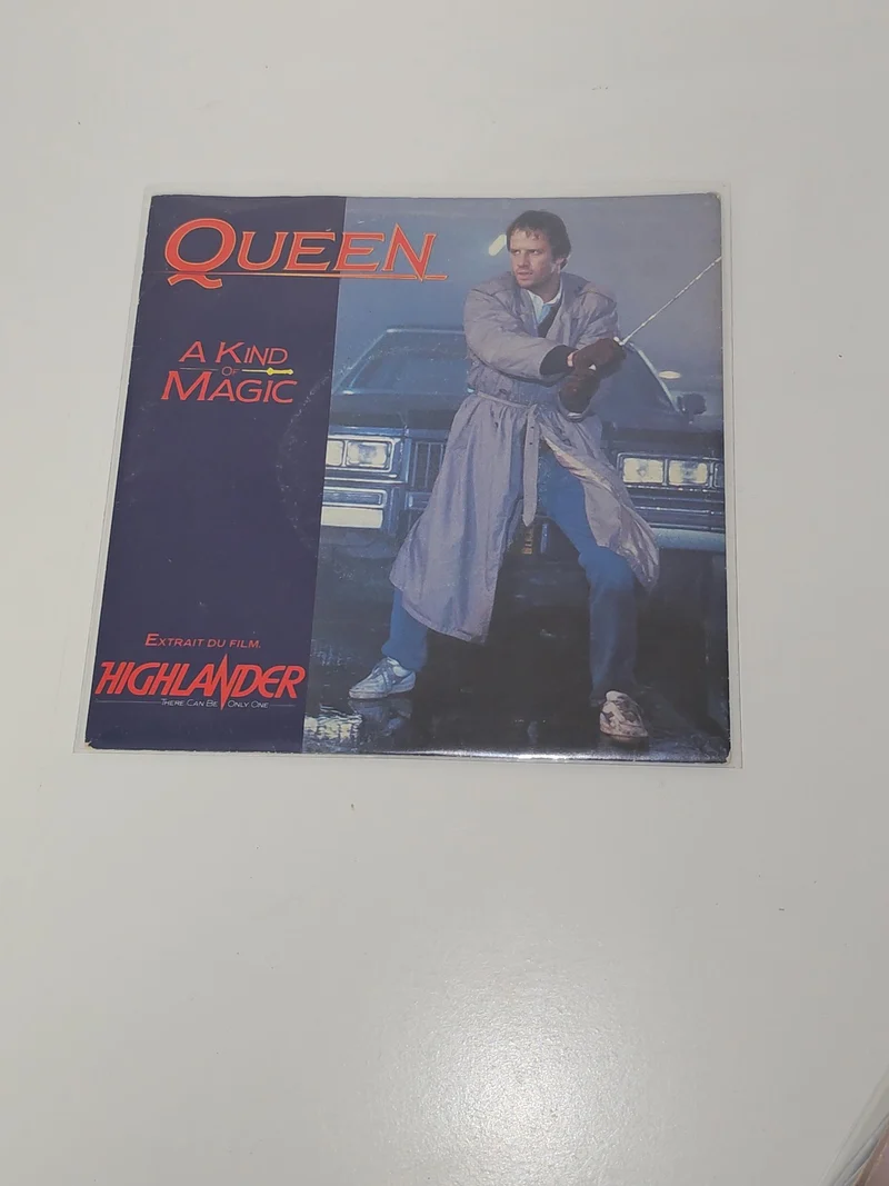 Vinyle 45 tours ancien Queen rétro collection vintage très bon état disque rare