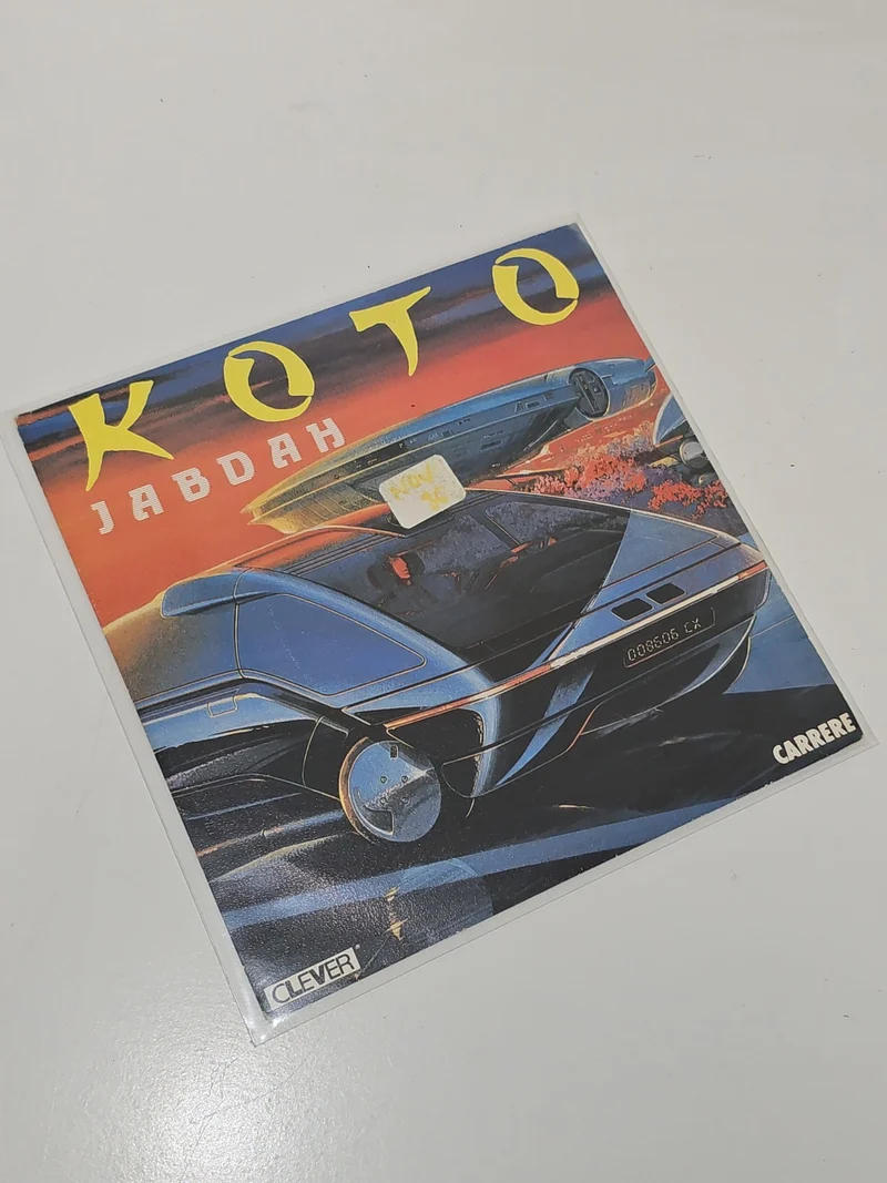 Vinyle 45 tours rétro Koto ancien, disque vintage d?occasion très bon état colle
