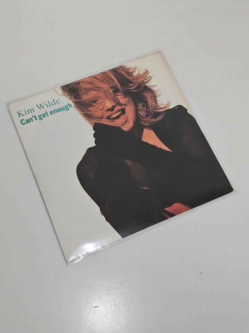 Vinyle 45 tours rétro Kim Wilde ancien disque collection vintage pop années 80