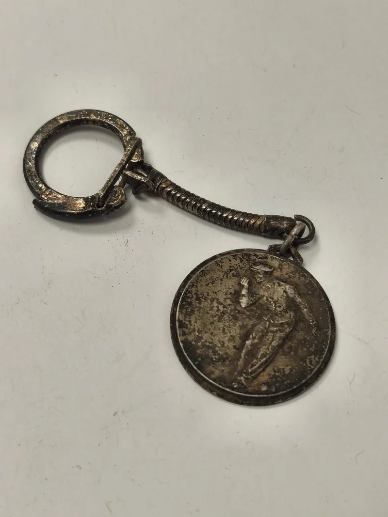 Porte-clés ancien rétro collection vintage pour amateur d?objets anciens