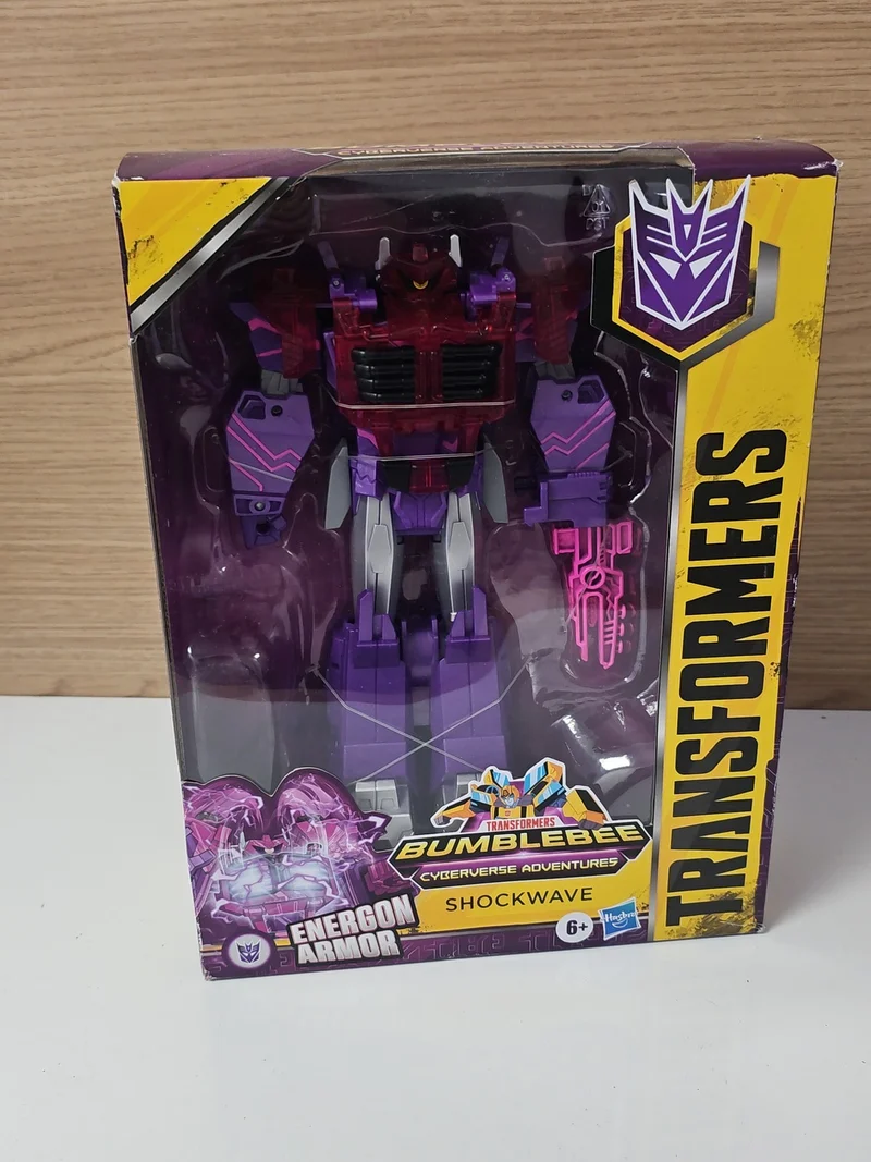 Transformers Cyberverse SHOCKWAVE Energon Armor figurine Hasbro Bumblebee enfant