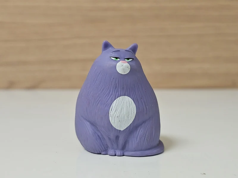 Figurine chat Comme des bêtes Disney film animation personnage animal déco