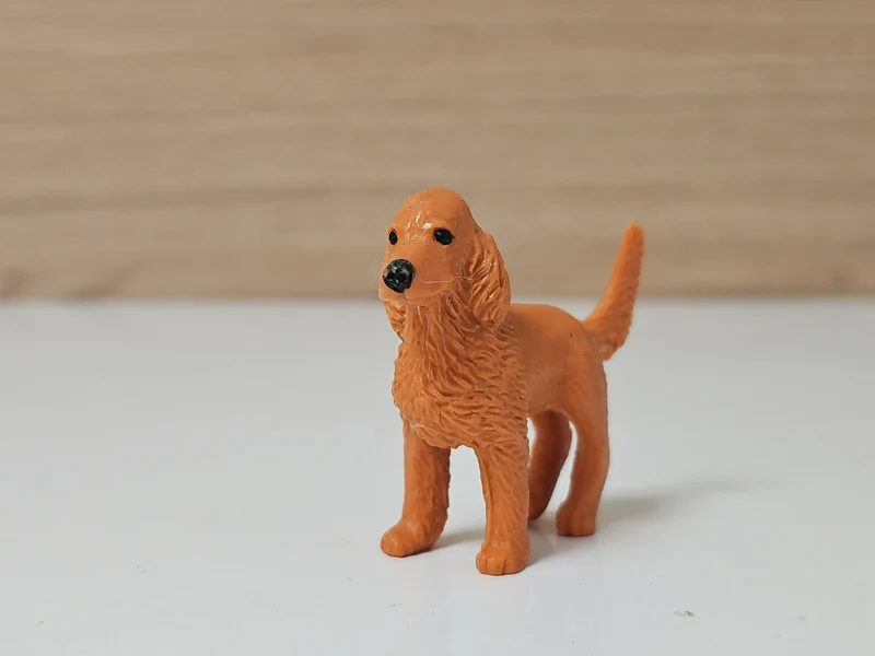 Figurine chien ancienne vintage décorative pour collection rétro animalier rare