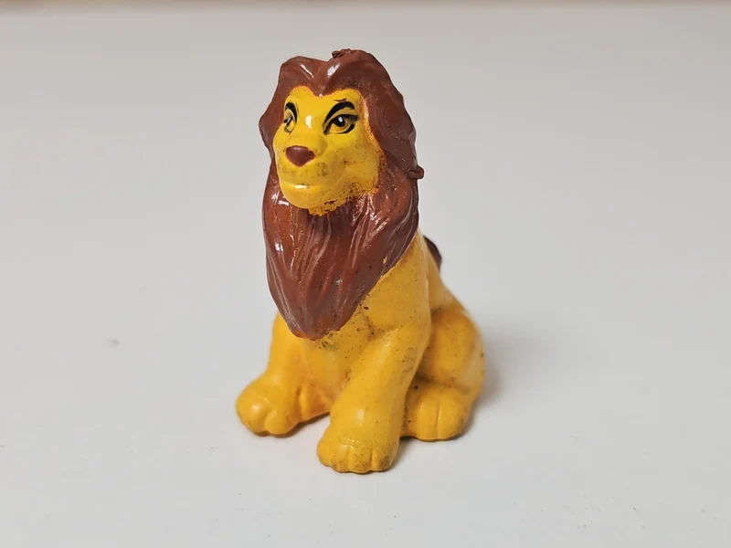 Figurine rétro Disney Le Roi Lion ancienne, collection vintage rare occasion