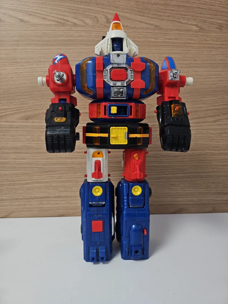 Vintage Robot Halley 15 en 1 ancien jeu de construction rétro collection rare