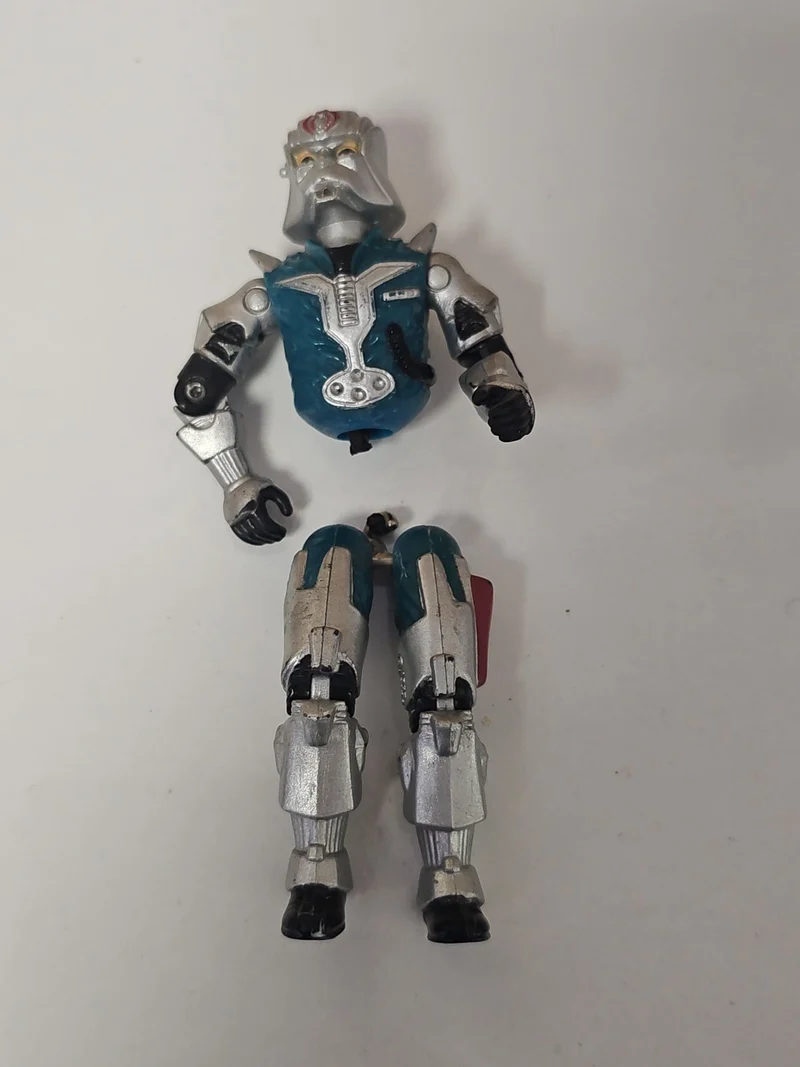Figurine Gi Joe Cobra Commander 1987 Hasbro personnage articulé d'occasion