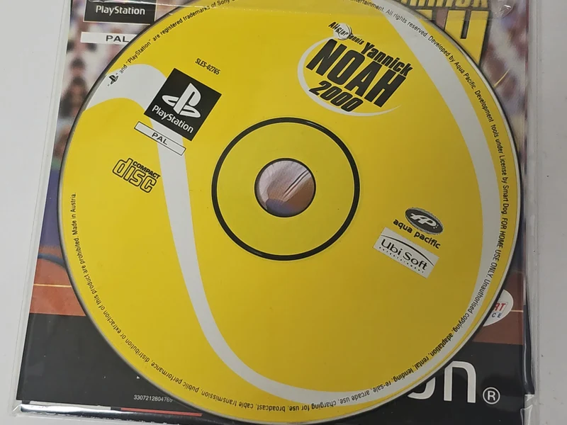 Jeu PS1 Yannick Noah avec CD et notice pour console PlayStation d'occasion