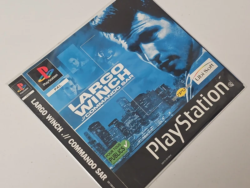 Jeu PS1 Largo Winch CD Seul pour Console Sony PlayStation Occasion PAL