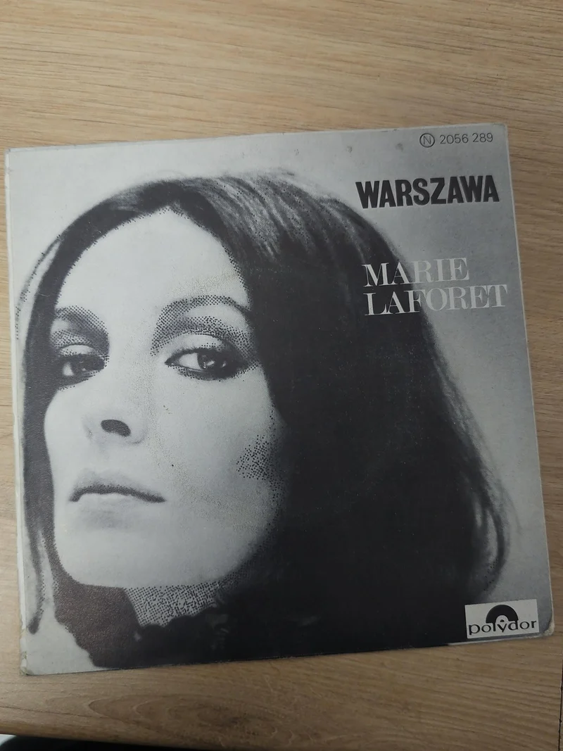 Vintage disque vinyle 45 tours Warszawa ancien single rétro collection musique