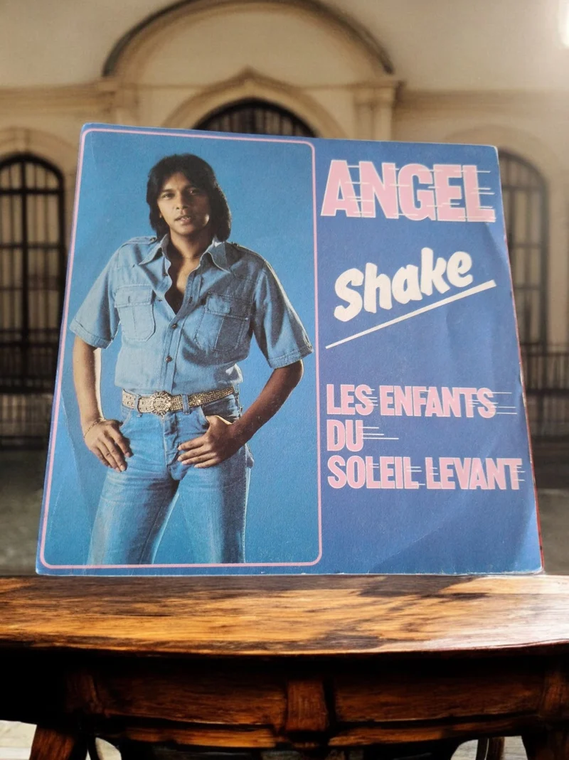 Vinyle 45T Shake Angel Les Enfants du Soleil Levant disque single français