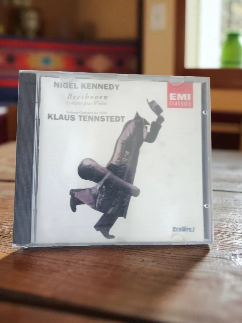 CD classique vintage Klaus Tennstedt Beethoven Kennedy EMI ? rare, pochette orig