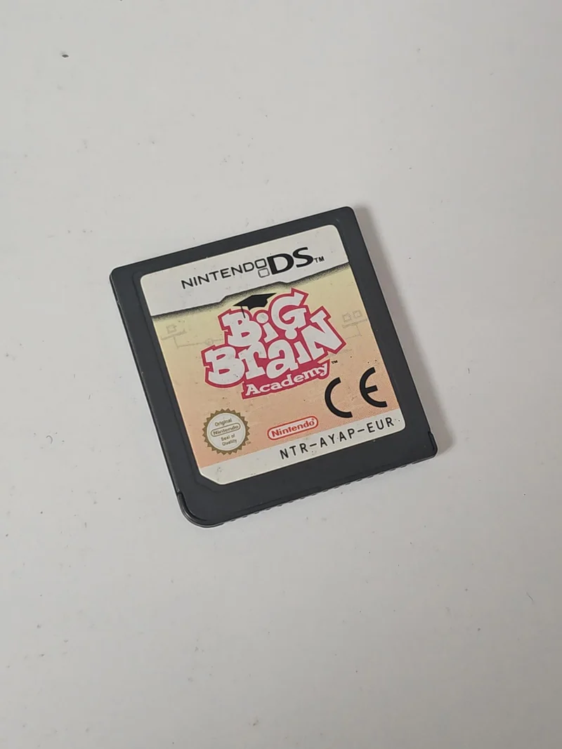 Jeu vidéo Nintendo DS Big Brain - Jeu d'entraînement cérébral original
