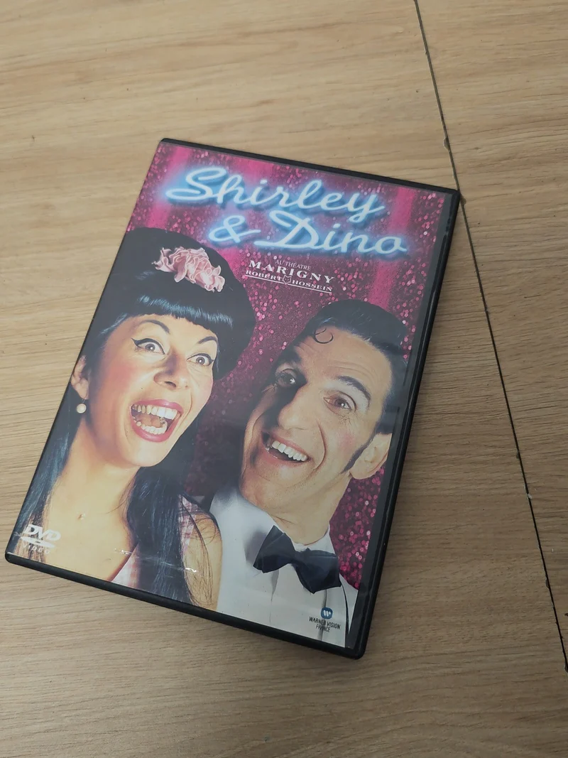DVD Shirley et Dino humour français spectacle vidéo comédie stand-up occasion