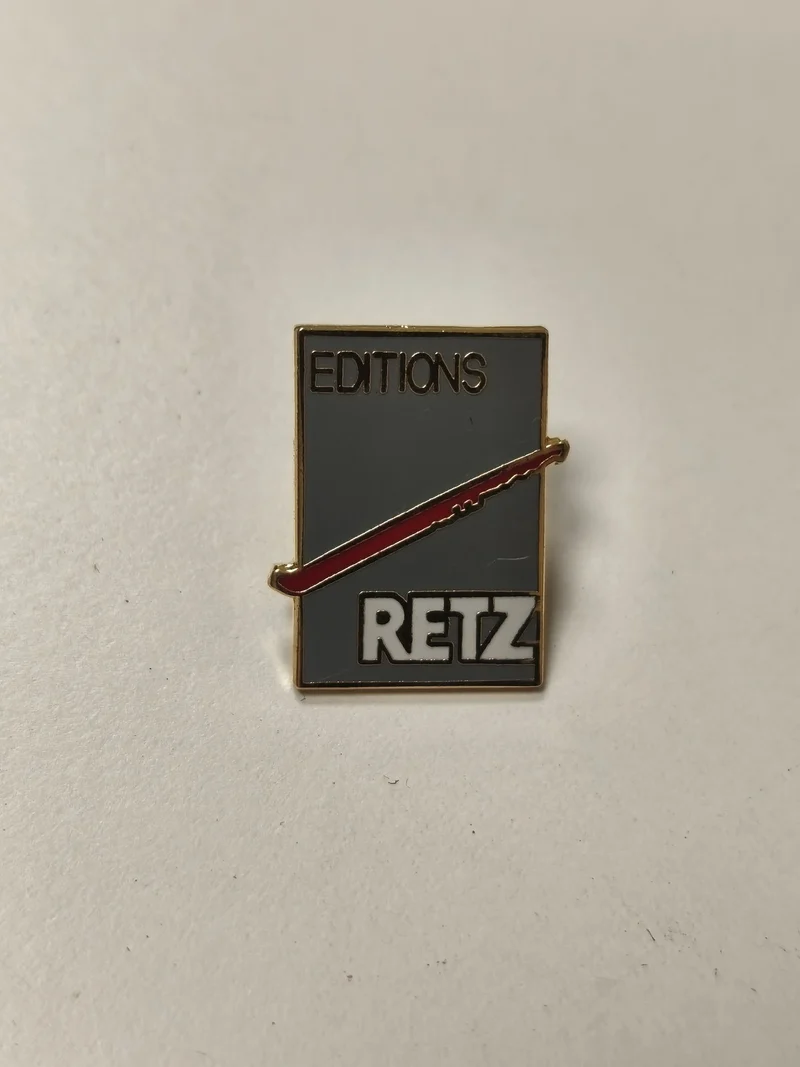 Pin's ancien Retz édition, badge vintage rétro collection années 80 rare