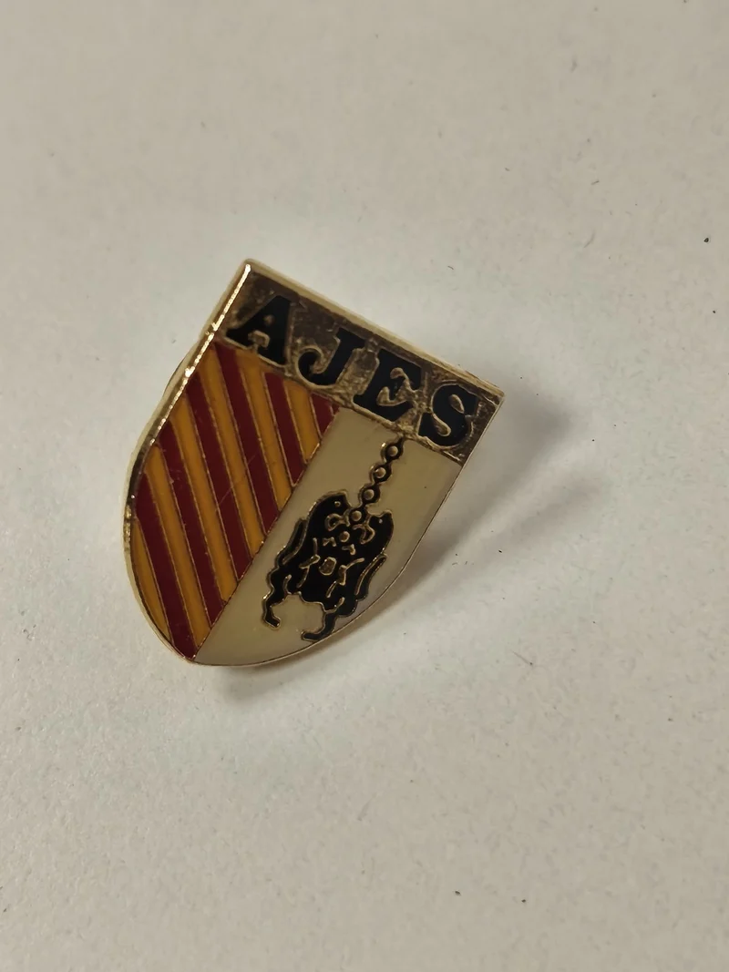 Pin's ancien AJES rétro vintage pour collectionneur badge broche France